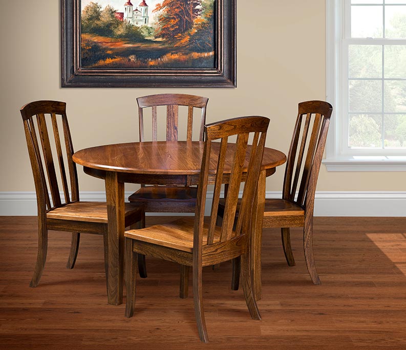 amish woodworking custom wood chair image