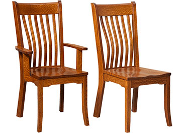 amish woodworking custom wood chair image