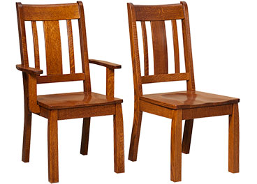 amish woodworking custom wood chair image