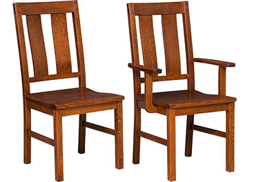 amish woodworking custom wood chair image