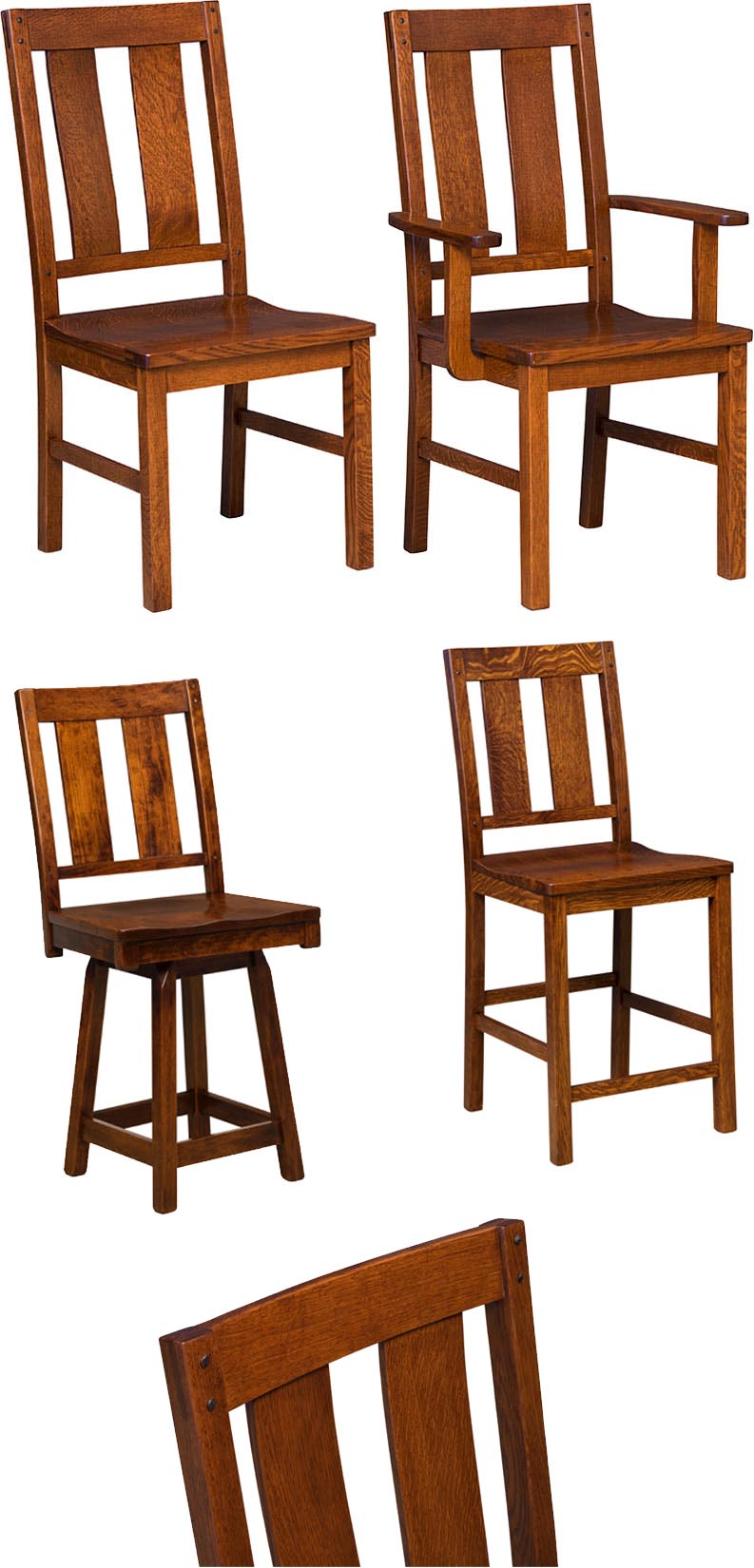 amish woodworking custom wood chair image