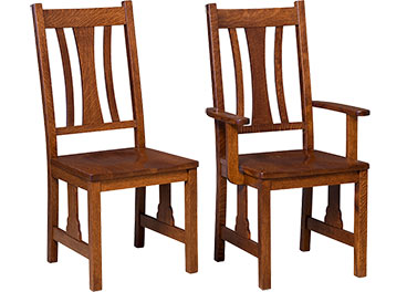 amish woodworking custom wood chair image