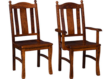amish woodworking custom wood chair image