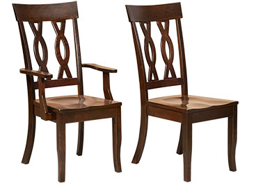 amish woodworking custom wood chair image