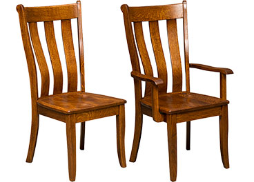amish woodworking custom wood chair image