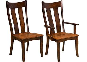 amish woodworking custom wood chair image