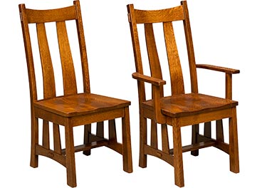amish woodworking custom wood chair image