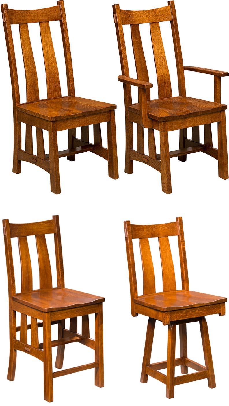 amish woodworking custom wood chair image