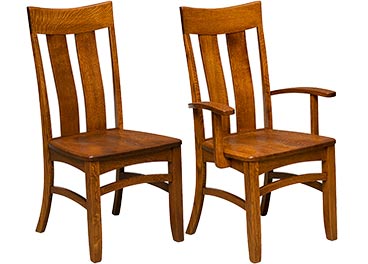 amish woodworking custom wood chair image