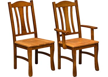 amish woodworking custom wood chair image