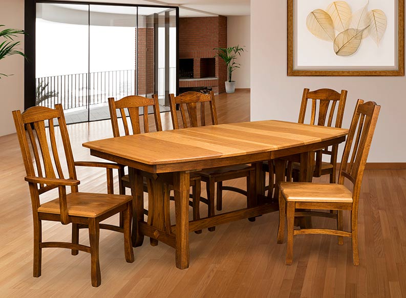 amish woodworking custom wood chair image