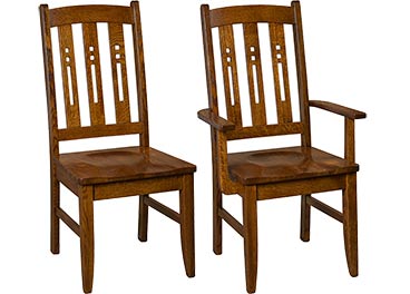 amish woodworking custom wood chair image