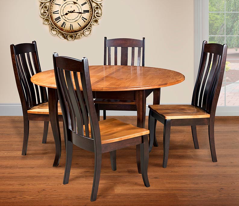 amish woodworking custom wood chair image