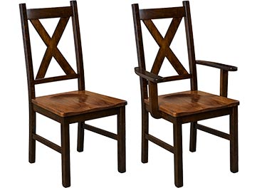 amish woodworking custom wood chair image