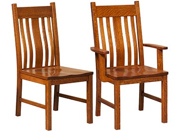 amish woodworking custom wood chair image