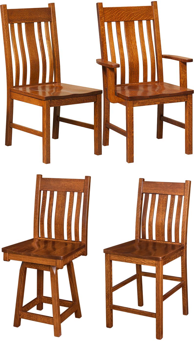 amish woodworking custom wood chair image