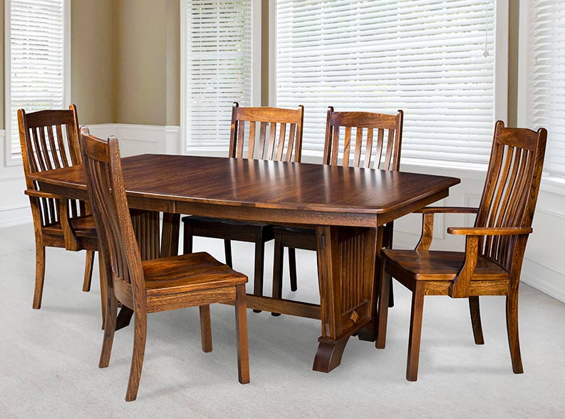 amish woodworking custom wood chair image