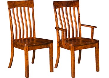 amish woodworking custom wood chair image