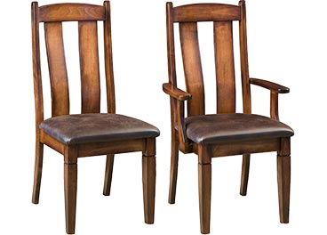 amish woodworking custom wood chair image