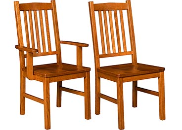 amish woodworking custom wood chair image