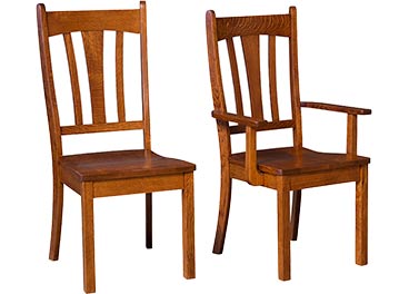 amish woodworking custom wood chair image