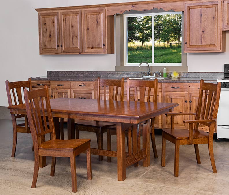 amish woodworking custom wood chair image