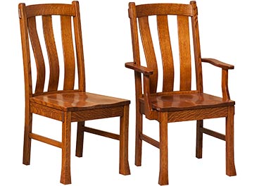 amish woodworking custom wood chair image