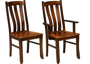 amish woodworking custom wood chair image