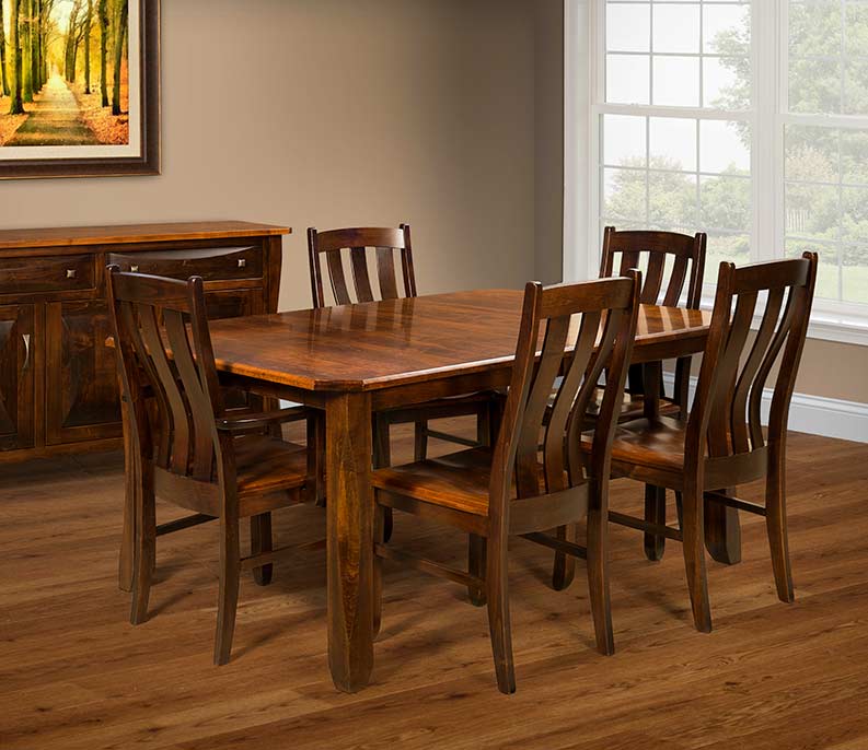 amish woodworking custom wood chair image