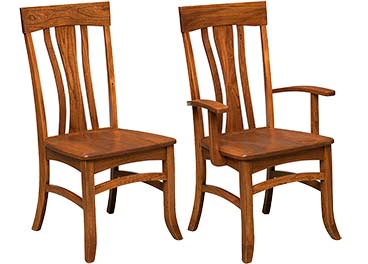 amish woodworking custom wood chair image