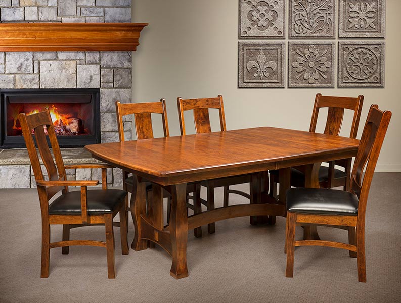 amish woodworking custom wood chair image