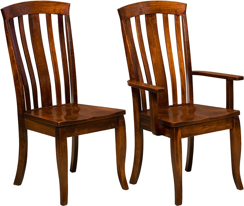 amish woodworking custom wood chair image