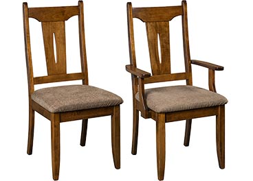 amish woodworking custom wood chair image