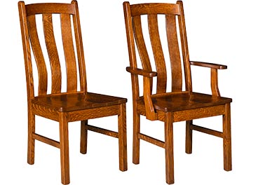 amish woodworking custom wood chair image
