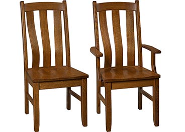 amish woodworking custom wood chair image