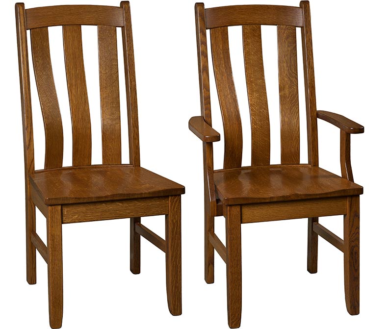 amish woodworking custom wood chair image
