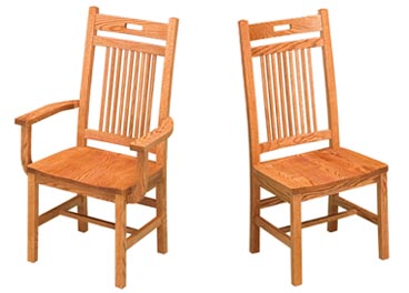 amish woodworking custom wood chair image