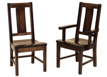 amish woodworking custom wood chair image