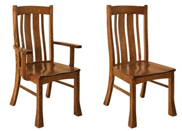 amish woodworking custom wood chair image
