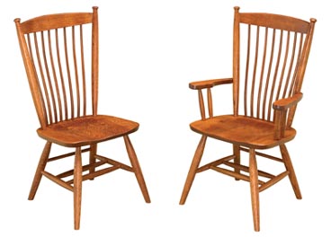 amish woodworking custom wood chair image