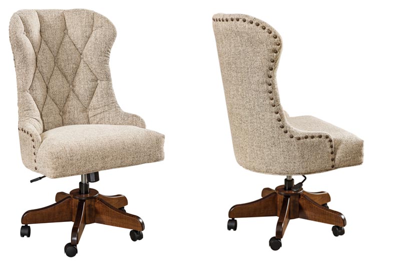 amish woodworking custom wood chair image