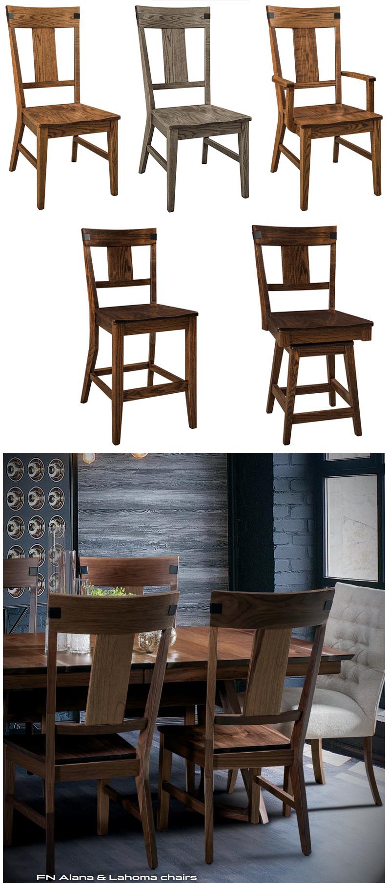 amish woodworking custom wood chair image