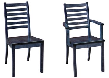 amish woodworking custom wood chair image