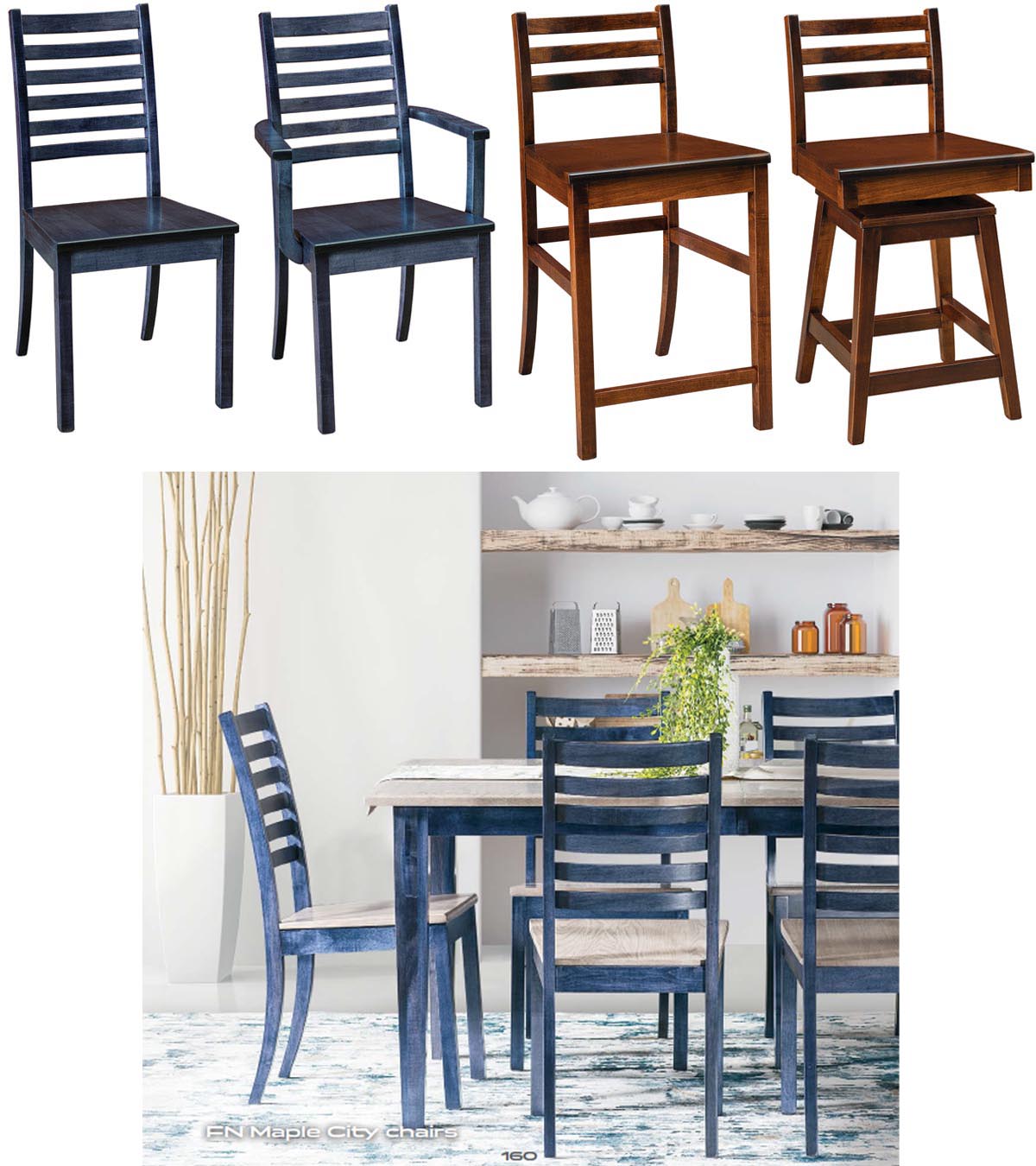 amish woodworking custom wood chair image