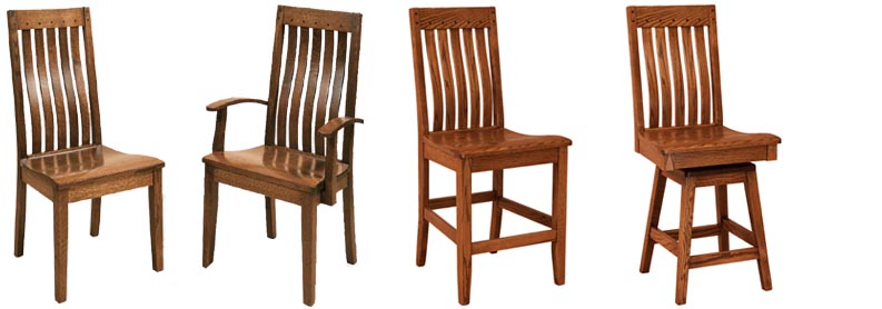 amish woodworking custom wood chair image