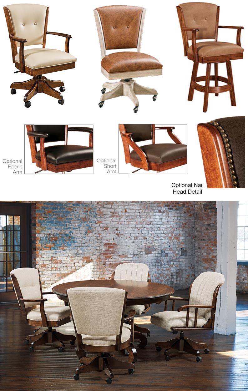 amish woodworking custom wood chair image