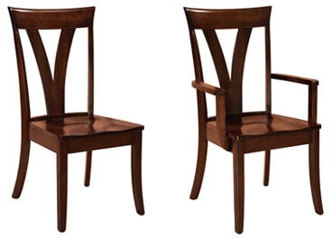 amish woodworking custom wood chair image