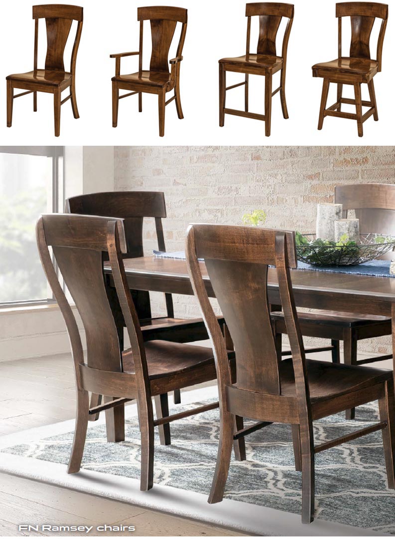 amish woodworking custom wood chair image