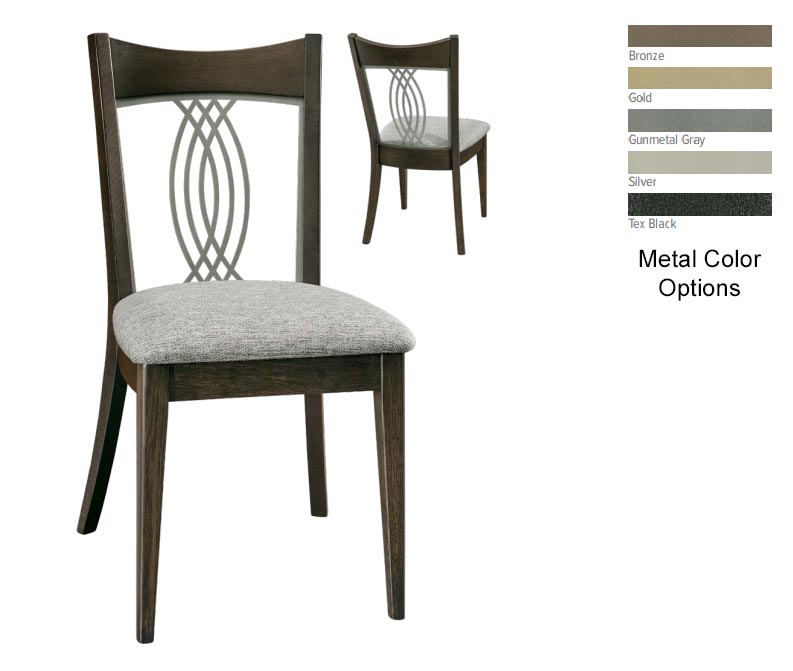 amish woodworking custom wood chair image