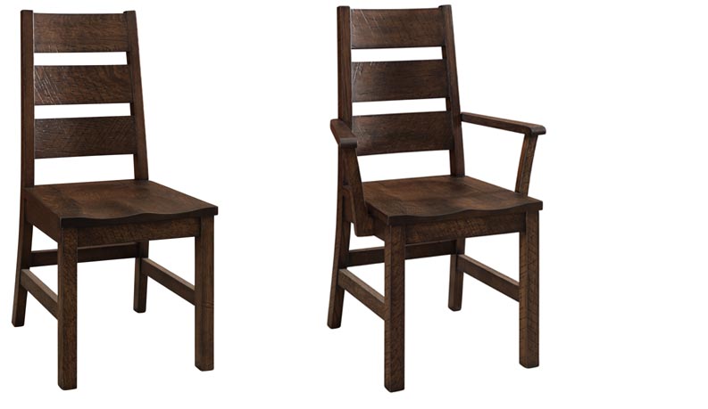 amish woodworking custom wood chair image